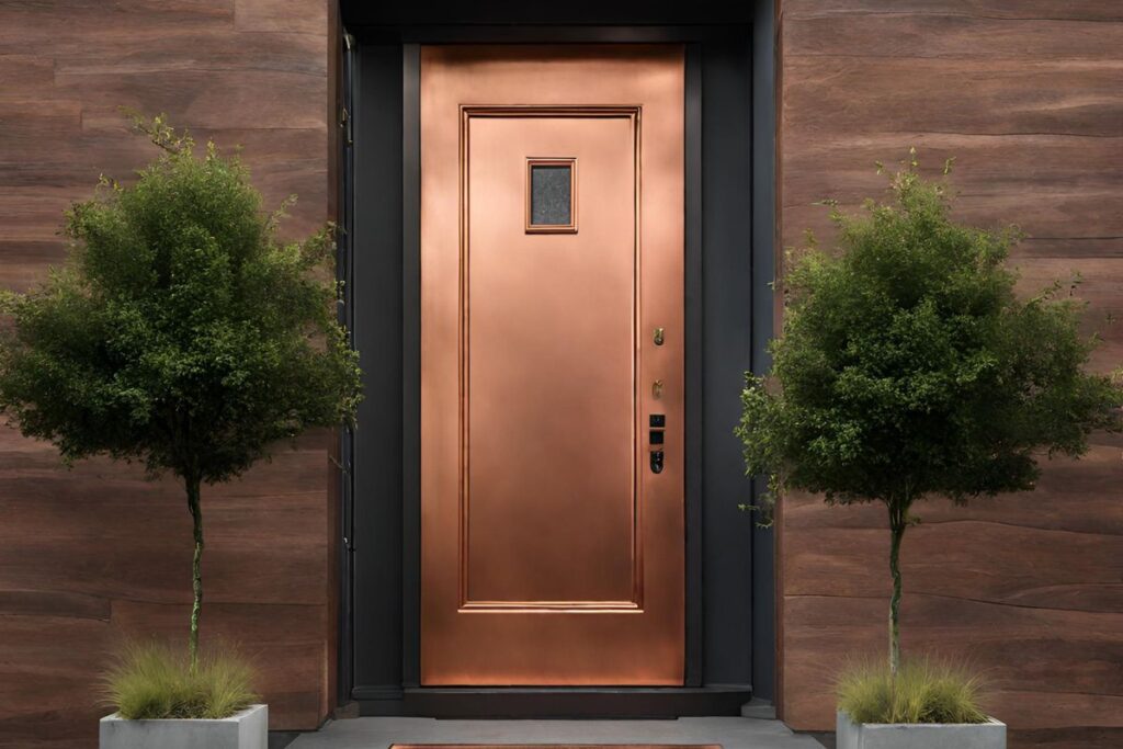 copper door 