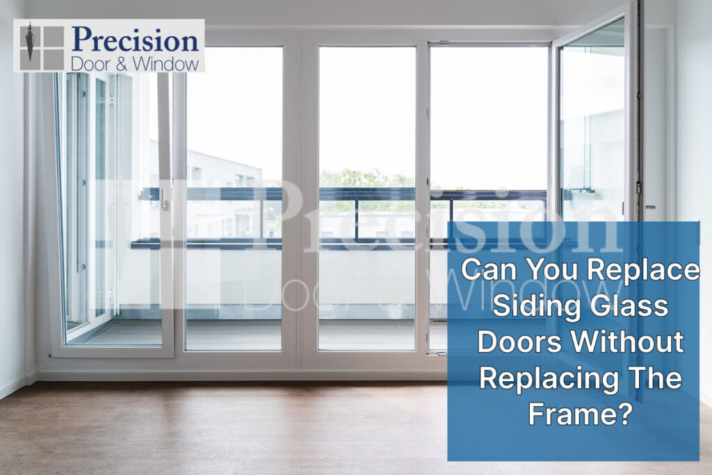 Modern Sliding Glass Doors Leading To A Balcony, With A Focus On Replacement Options.