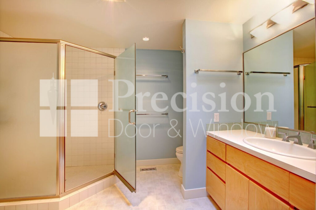 How Long Does A Glass Shower Last? Hinged Shower Door