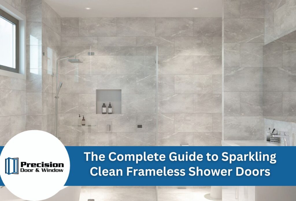 The Complete Guide to Sparkling Clean Frameless Shower Doors